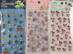 ディズニー　ぷくぷくシール