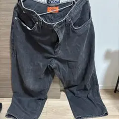 Lee Pipes Keboz ダークグレー デニム