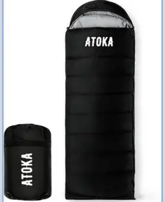 寝袋 2026新登場 ATOKA シュラフ 封筒型 キャンプ アウトドア 軽量のサムネイル
