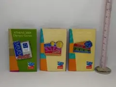 ★Coca-Cola ATHENS 2004 ピンバッジ 3個セット★