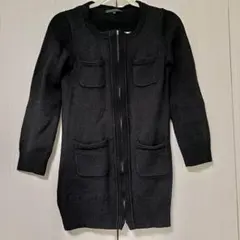 ANAYI ブラック パーカー 36号 Sサイズ