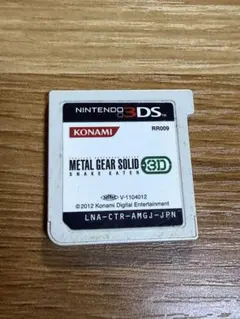 メタルギアソリッド3D スネークイーター　3DSソフト　Aのサムネイル