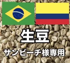 【サンビーチ様専用】コーヒー生豆2種類セット！　※送料無料
