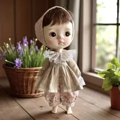 ✻花うさぎ✻お腹チラ見せブラウス+バルーンパンツ (ピンク)dayuanbao