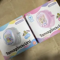 Tamagotchi Uni Aurora Pink／Prism white