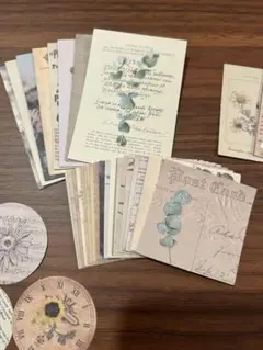 コラージュ用 紙モノ