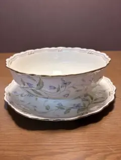 NARUMI HELIOS 花柄ボウルとプレートのセット