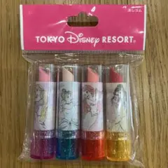 ディズニーランド　リップ　消しゴム　プリンセス　東京ディズニーリゾート