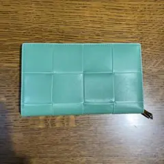 価格交渉ありBottega Veneta 限定色グリーン系長財布