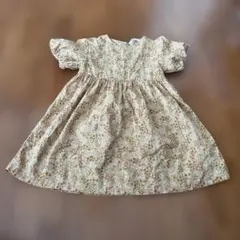 H&M 花柄 半袖ワンピース 6-7歳