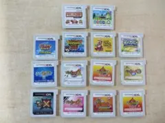 ニンテンドー3DS ゲームソフト まとめ売り14タイトル