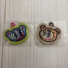 エンジェルブルー　一番くじ　ナカムラクン　刺繍　キーホルダー　2個セット