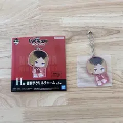 ハイキュー 一番くじ ゴミ捨て場の決戦 H賞 音駒アクリルチャーム 孤爪研磨
