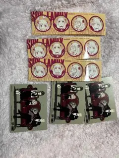 スパイファミリー キャラクターシール 4枚セット