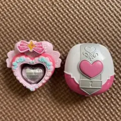 プリキュア ハート型おもちゃ　2点セット