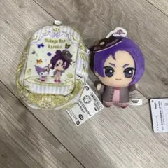 ブルーロック　キティ　ぬいぐるみキャリーポーチ　新品未使用 TVアニメ『ブルーロック』×サンリオキャラクターズ ぬいぐるみ