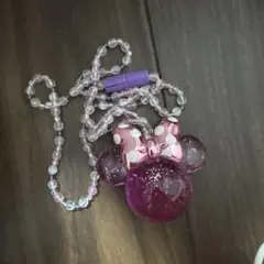 ディズニー　ミニー 光るペンダント　ピンクのサムネイル