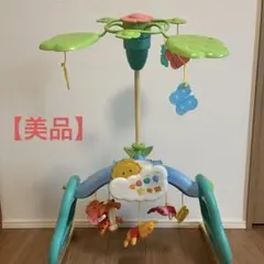 【美品】くまのプーさん えらべる回転6WAYジムにへんしんメリーのサムネイル