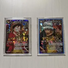 ミラバト　ワンピース　ルフィ　ルーシー　大会上位賞　コレクション品 ミラバト ワンピース ルフィ ルーシー 大会上位賞 2枚 F464 - メルカリ