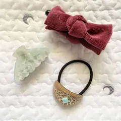 ヘアアクセサリー　セット　ヘアゴム　バレッタ　ヘアクリップ　髪留め