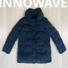 美品 innowave ネイビー ダウンジャケット Mのサムネイル