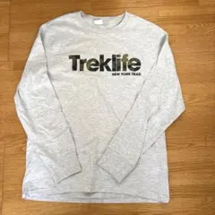 H&M Treklife 長袖カットソー グレー S