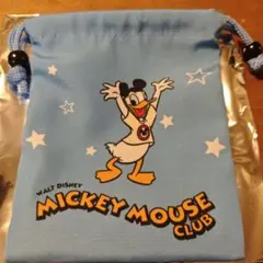 ミッキーマウスクラブ ドナルドダック 巾着
