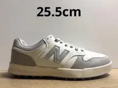 未使用 24.5cm 2E ニューバランスゴルフシューズUGC480PAホワイト