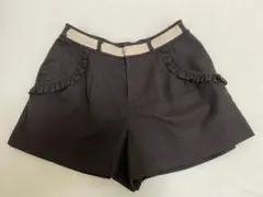 MISCH MASCH ダークブラウン ショートパンツ/キュロット　38
