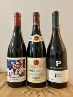 未開栓】赤ワイン3本セット ブルゴーニュ・サンテミリオン入 2016