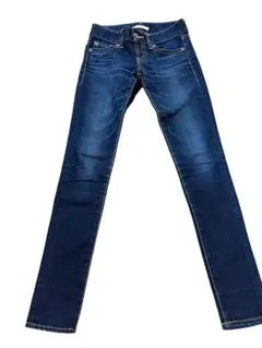 MOUSSY スキニーデニム ダークブルー