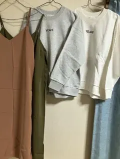 ローリーズファーム トレーナーキャミワンピース2P セット❤️お色違い2枚セット