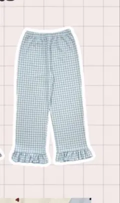 AYANOコラボ　裾フリルパンツ