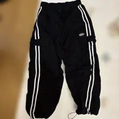 ブラックカーゴパンツ サイズF