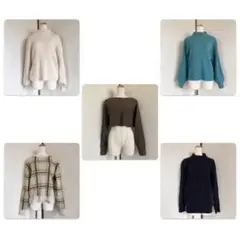 ニット まとめ売り 5着 長袖