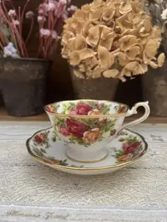 イギリス製 ROYAL ALBERT オールドローズ