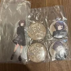 黒部ナノカ 魔法少女ノ魔女裁判 まのさば 缶バッジ プチスタンド