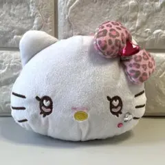 ハローキティ ぬいぐるみ フェイス型 パスケース 定期入れ 小銭入れ ギャル③