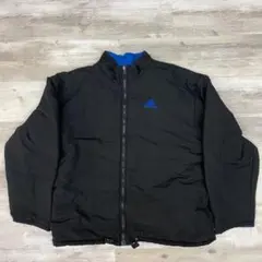90-00年代 adidas アディダス リバーシブルナイロンパファージャケット