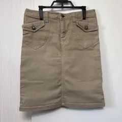 ベージュ　スカート　ビンテージのサムネイル