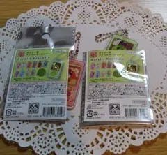 お茶犬　ガラケー型アクリルキーホルダー