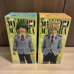 一番くじ 僕のヒーローアカデミア 紡がれる想いA賞 B賞　緑谷出久、爆豪勝己のサムネイル
