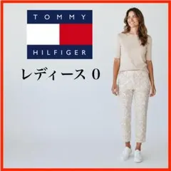 V773*トミーヒルフィガー*スリムストレッチ*クロップド丈*ペイズリー*Sのサムネイル
