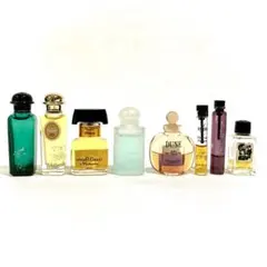 【年末値引き】エルメスなど 人気ブランド　香水まとめ売り　ミニ香水　8本セット