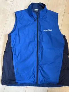 mont-bell ベスト 青