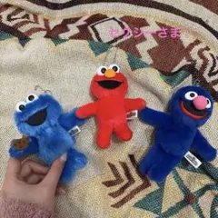 セサミストリート ぬいぐるみキーホルダーセット ガチャガチャのサムネイル