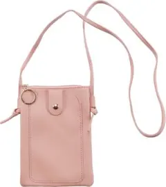 スマホポシェット レディース 斜めがけ ショルダーバッグ 合成皮革