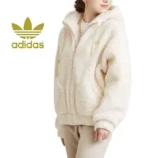 大人気 adidas シェルパジャケット ボアフリース ボアジャケット パーカー