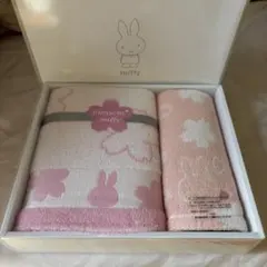 miffy 桜デザイン タオルセット