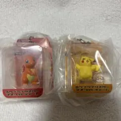 ポケモン ポケプラブリスターマスコットチャーム ヒトカゲ ピカチュウ